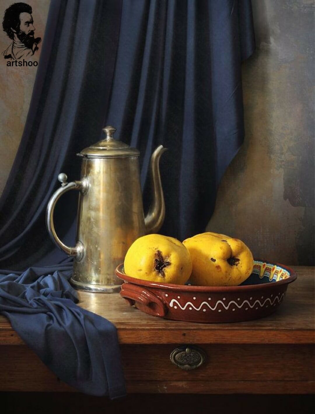 آموزش نقاشی رنگ روغن